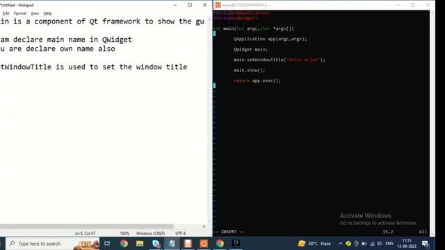 | Create and Build First Qt project | Build System of Qt | Coding With crp | смотреть онлайн