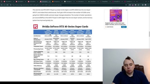 TechWeekend 2 - RTX 4080 SUPER with a price cut and CES 2024 news смотреть онлайн