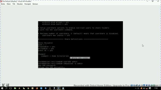 Konfigurasi FTP Server Debian смотреть онлайн