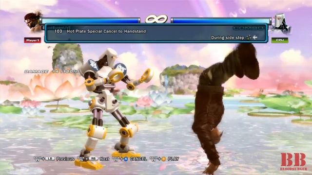 Tekken Tag Tournament 2 - Eddy Video Movelist смотреть онлайн