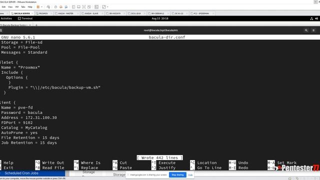 BACULA & PROXMOX 8 - BACKUPS DE VM смотреть онлайн
