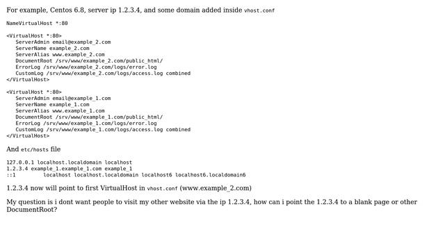 DevOps & SysAdmins: Centos Apache Server Default IP DocumentRoot смотреть онлайн