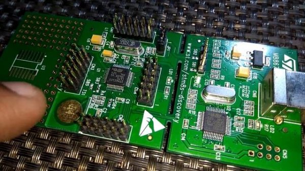 STM8S105 Capacitive Touch Key Test