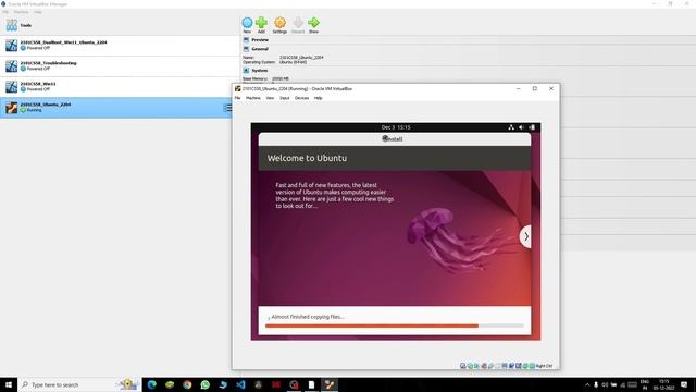 Ubuntu installation on Virtual Box смотреть онлайн