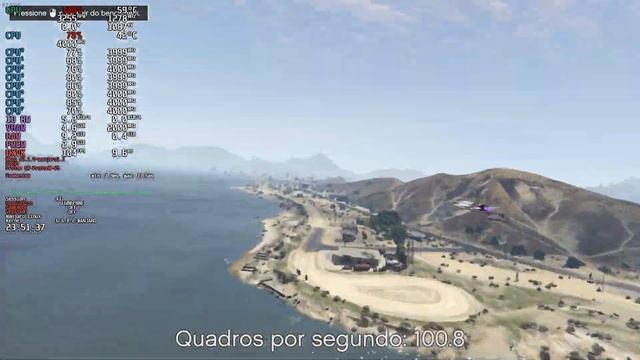 Benchmark GTA V - FX 8300 + 16G + RX 580 8G 2048sp - Manjaro Linux смотреть онлайн