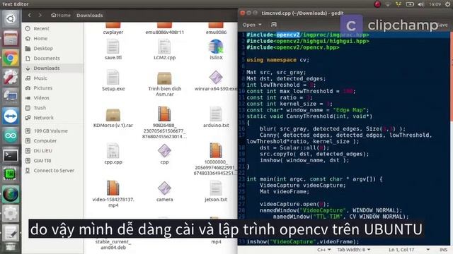 Ubuntu to my FLAPPY BIRD by OpenCV смотреть онлайн