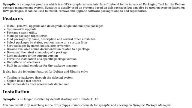 Ubuntu: How does synaptic package manager work? смотреть онлайн