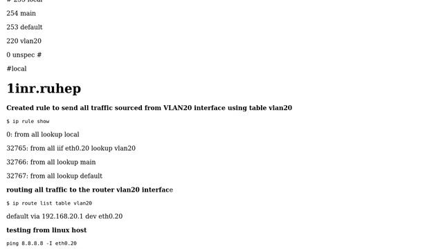linux policy routing; Sending arp for off network IPs instead of sending traffic to gateway смотреть онлайн