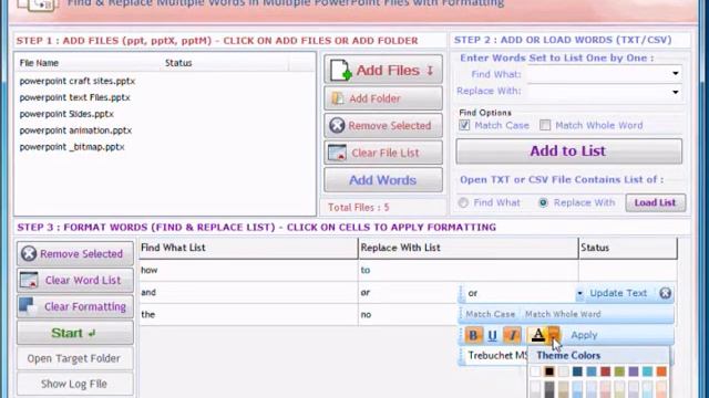 How to Find & Replace Specific text in Powerpoint File смотреть онлайн