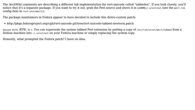 Unix & Linux: Open URxvt tab with shift-down, not with ctrl-t (2 Solutions!!) смотреть онлайн