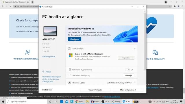 This pc can run windows 11 || windows 11 official upgrade no data lost | install windows 11 officia смотреть онлайн