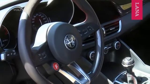2017 Alfa Romeo Giulia Quadrifoglio US market Footage смотреть онлайн