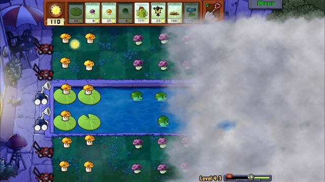 Plants vs. Zombies - Part 07 - Foggy (No commentary) смотреть онлайн