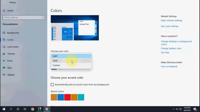 How to Apply Dark Mode to Windows 10 & Chrome Browser (Official) смотреть онлайн
