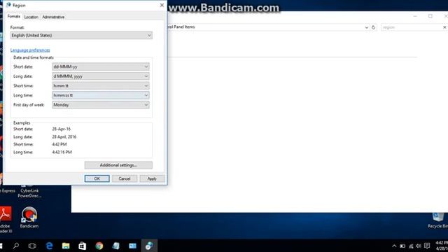 How to change time/date/day format - Windows 10 смотреть онлайн