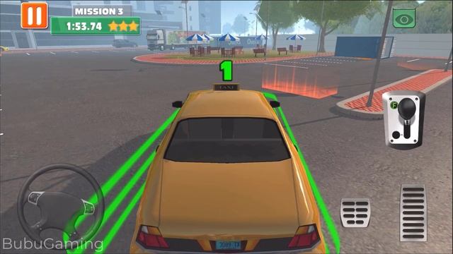 Mercedes City Cab Car - Taxi Cab Driving Simulato‪r - Android iOS Gameplay смотреть онлайн