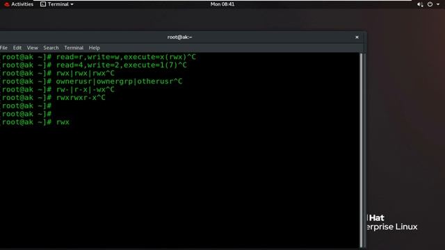 RHCSA Part 15 || Linux File Permissions Of Root And Group And Other Users Part 1 || смотреть онлайн