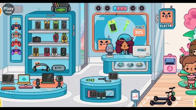 GADGET SHOP SHOPPING FREE 💻 DAUGHTER BUY AN IPOD|| TOCA BOCA #tocaworld #tocaboca @dwyinekatetv смотреть онлайн