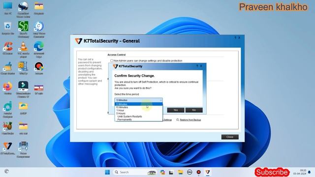 k7 Antivirus Registry files change No safe boot need || k7 antivirus Disable self Protection смотреть онлайн
