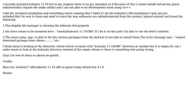 Cannot install build-essentials/GCC on Kubuntu 11.10? смотреть онлайн
