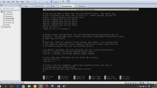 Konfigurasi ntp server смотреть онлайн