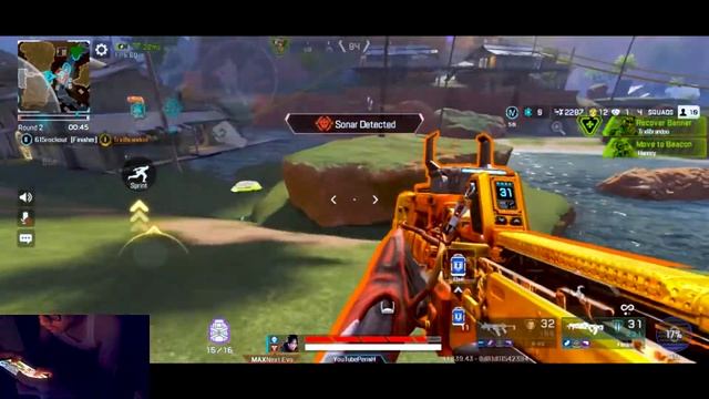 Solo to Predator #1 Apex Legends Mobile Highlight (Handcam) смотреть онлайн