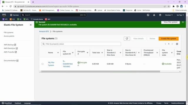 How to Create an Elastic File System For Linux Instance on AWS in Telugu | By Sai Teja смотреть онлайн