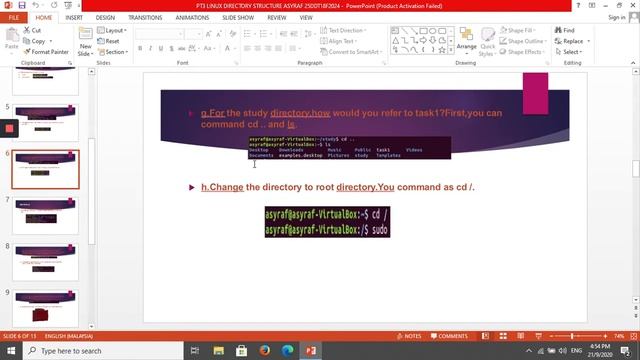 UBUNTU DIRECTORY STRUCTURE ASYRAF 25DDT18F2024 смотреть онлайн