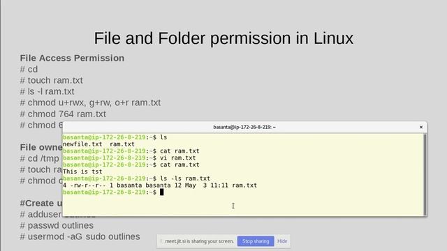 Linux class on permission смотреть онлайн