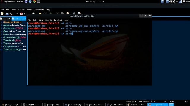 Desktop Entry Change In Kali By Ramin Farajpour смотреть онлайн
