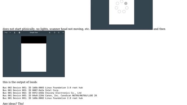 Ubuntu: SimpleScan detects scanner but scanner does not phisically Ubuntu Gnome 17.04 смотреть онлайн