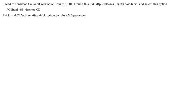 Unix & Linux: Ubuntu 10.04 on 64bit (2 Solutions!!) смотреть онлайн