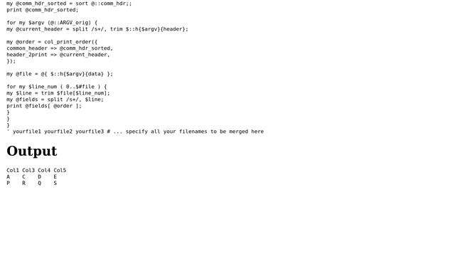 Unix & Linux: How to merge two csv files with common but differently ordered headers? смотреть онлайн