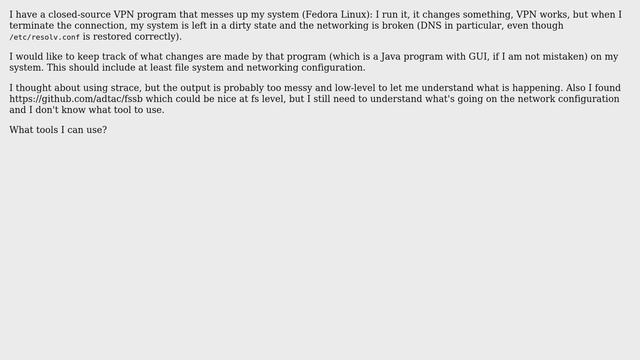 Unix & Linux: Run a program and see what it changes in the system смотреть онлайн