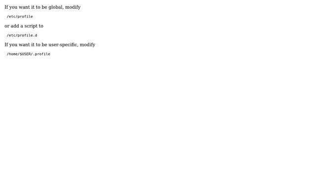 Unix & Linux: How to write a shell script that gets executed on login? (4 Solutions!!) смотреть онлайн