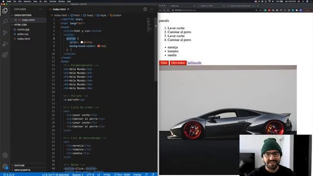 HTML y CSS desde cero (LIVE) смотреть онлайн