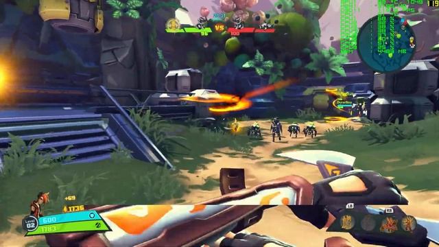 R9 390 - MAX SETTINGS WITH PHYSX -- Battleborn Beta Example - Multiplayer смотреть онлайн