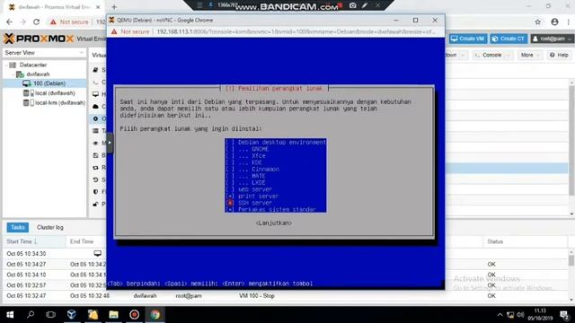 Instalasi VM Debian 8 dan Apache pada Proxmox Ve смотреть онлайн