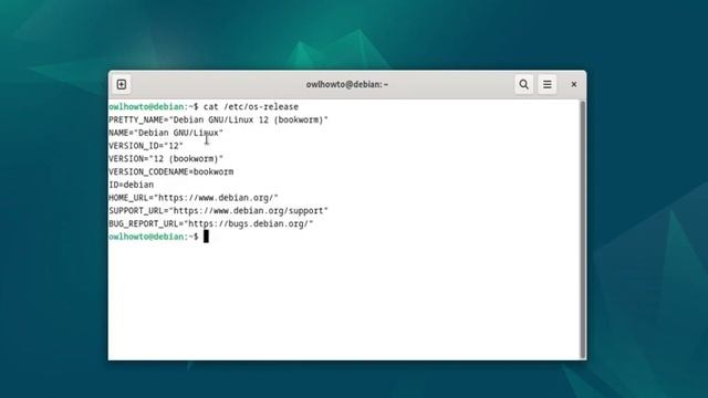 Find debian version via terminal смотреть онлайн