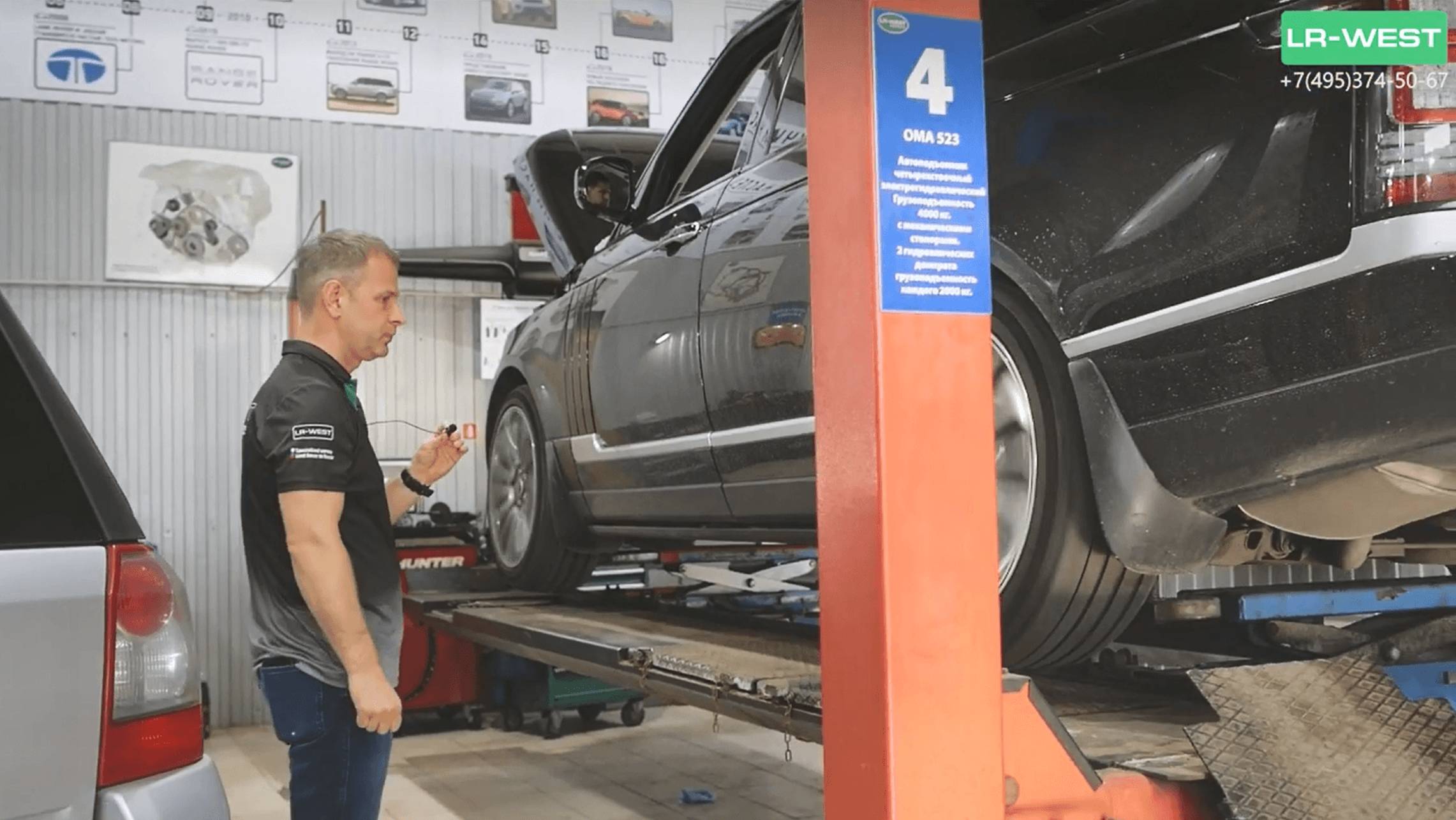 Проблемы Рендж Ровер. Гул подшипника и ремонт ходовой. смотреть онлайн