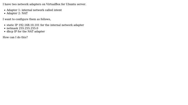 Ubuntu: Ubuntu server on VirtualBox смотреть онлайн