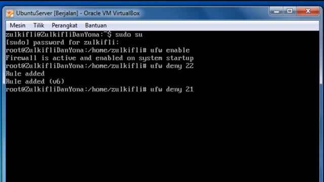 Tutorial Ubuntu Server 1 Memblokir Port Melalui Firewall Di Ubuntu Server смотреть онлайн