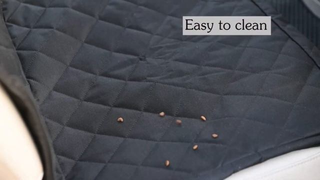 600D Heavy Duty 100% Waterproof Dog Car Seat Cover For Cars Trucks And Suvs