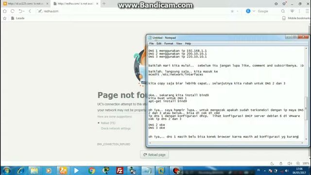 Buat 3 DNS sekaligus dalam 1 debian di VMware смотреть онлайн