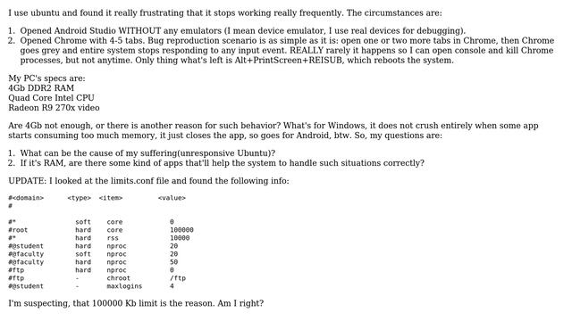 Unix & Linux: Ubuntu stops responding to any action (2 Solutions!!) смотреть онлайн