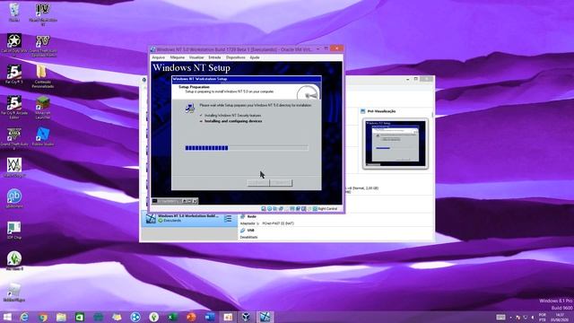 Como Instalar Windows NT 5.0 "Cairo" Build 1729 Beta 1 No VirtualBox смотреть онлайн