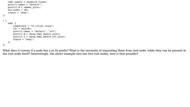 Unix & Linux: Meaning of an ampersand prefix in a device tree смотреть онлайн