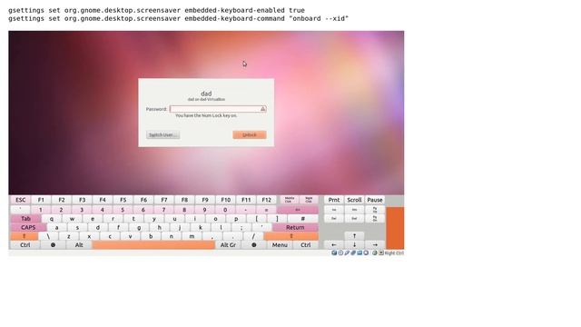 Ubuntu: How to embed on-screen keyboard into gnome-screensaver 3.x unlock screen? (2 Solutions!!) смотреть онлайн