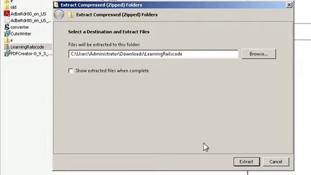 Getting Started with Instant Rails on Windows смотреть онлайн