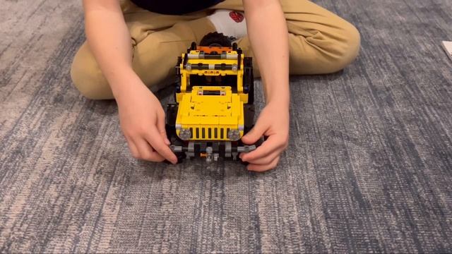 Обзор на джип LEGO смотреть онлайн
